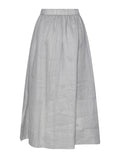 Long Skirt with a Fluid and Essential Line