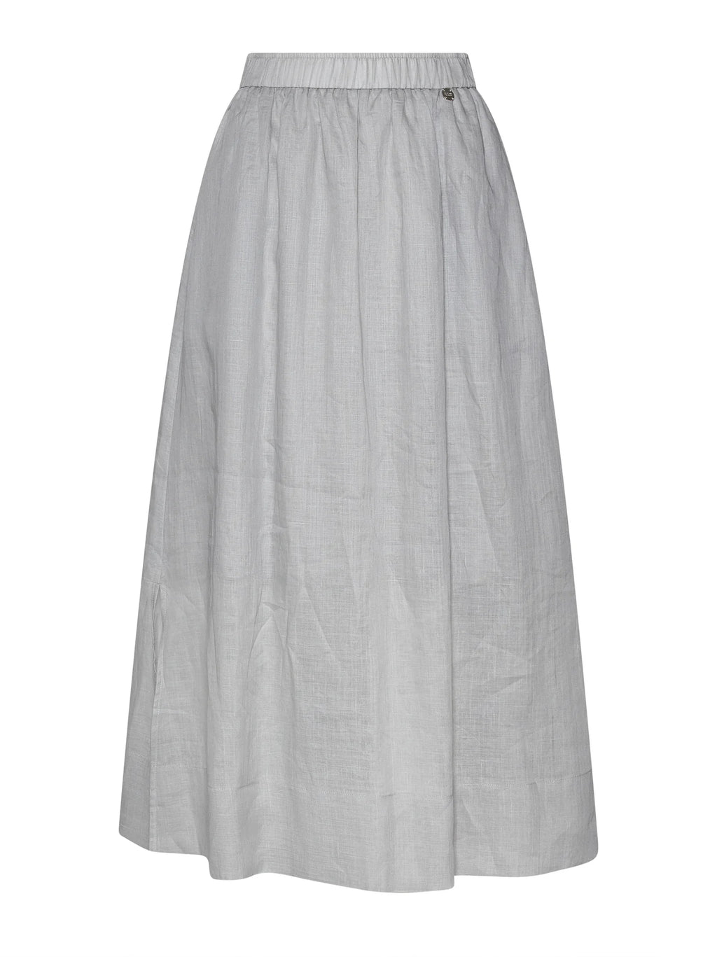 Long Skirt with a Fluid and Essential Line